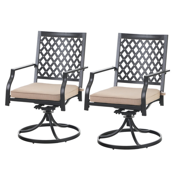 Lark Manor Ballarat 8 Person Square Outdoor Dining Set with Cushions & Reviews Wayfair